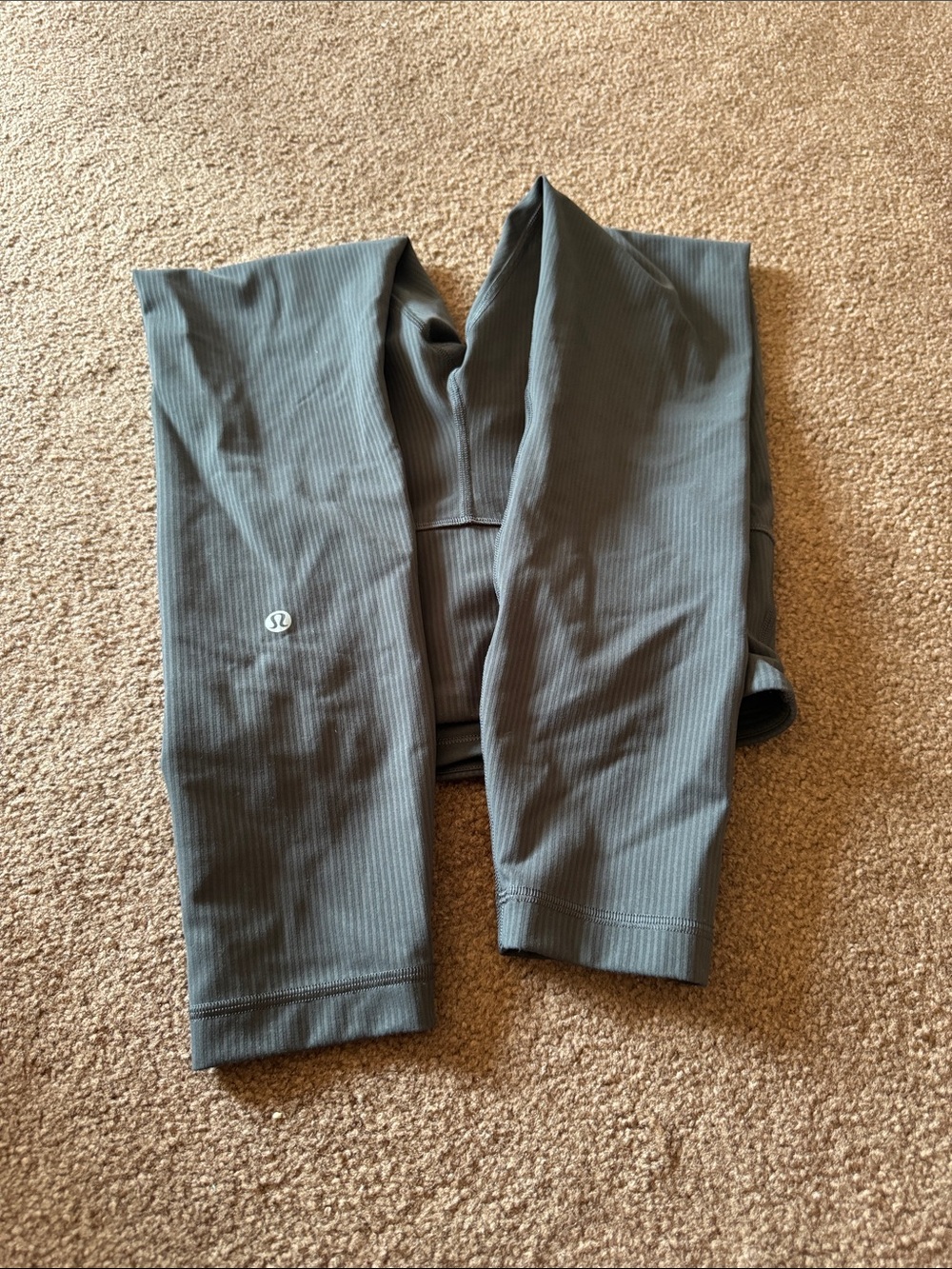 lululemon athletica Men's Ribbed legging - Charcoal Gray